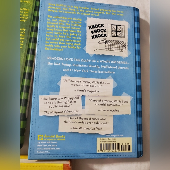 :* Lot Of 5 Jeff Kinney  diary of a wimpy kid Books - Picture 8 of 13